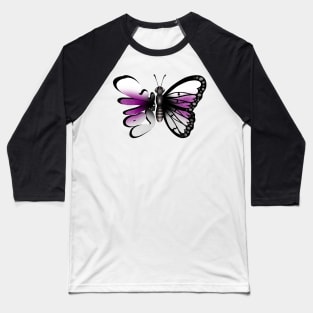 Demi Pride Butterfly Baseball T-Shirt